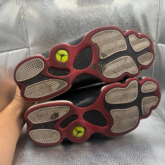 Size 10.5 Air Jordan 13 Retro 2013 He Got Game White Black Mens Shoes 309259-104 - Picture 10 of 11